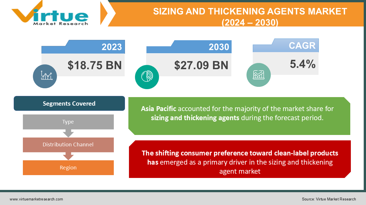 SIZING AND THICKENING AGENTS MARKET 